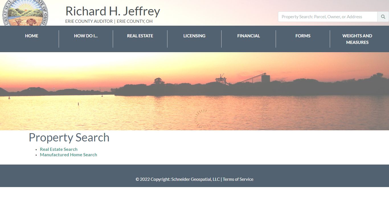 ERIE County Auditor - Property Search